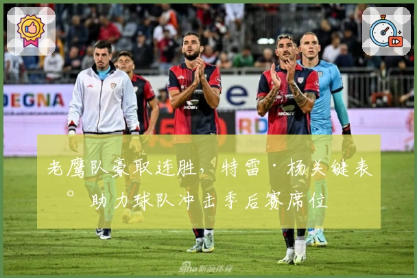 老鹰队豪取连胜,特雷·杨关键表现助力球队冲击季后赛席位